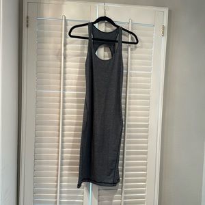 Lululemon dress black with thin white lines